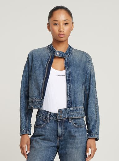 Short Moto Jacket